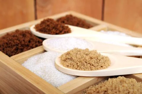 Sugar sample Stock Photos