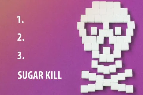 Sugar skull d Stock Photos