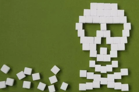 Sugar skull danger Stock Photos