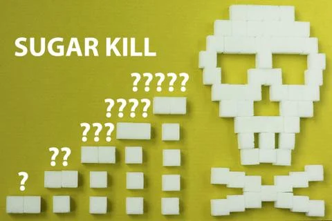 Sugar skull danger Stock Photos