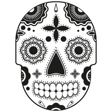 Sugar skull Stock Illustration