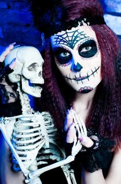 Sugar skull Fotos Stock