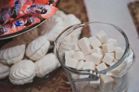 Sugar slices 1749. Stock Photos