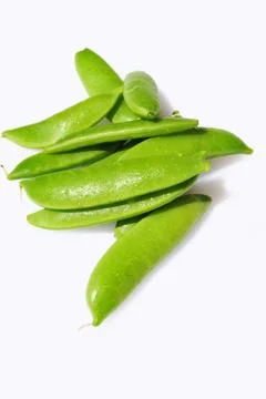 Sugar snap peas Stock Photos