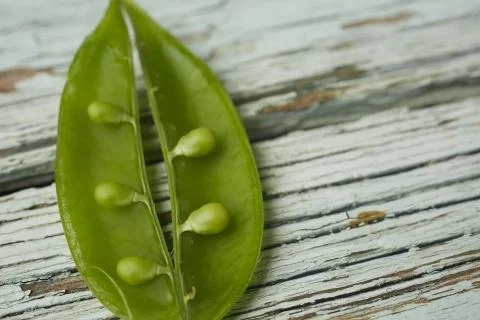 Sugar snap peas Stock Photos