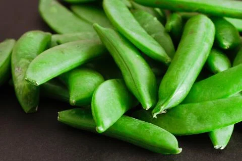 Sugar snap peas Stock Photos