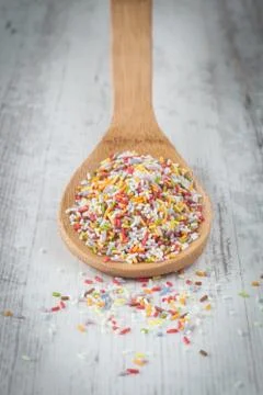 Sugar sprinkles Stock Photos