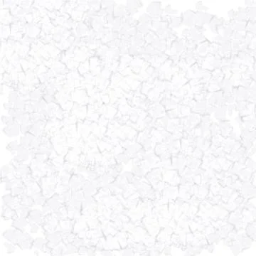 Sugar texture, background. White crystals. Vector isolated illustration Stock Illustration