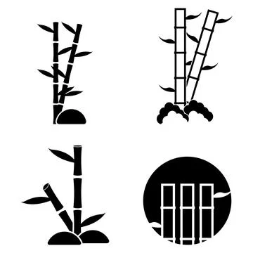 Sugarcane icon vector Illustrazione stock