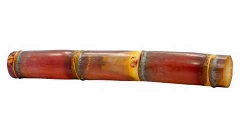 Sugarcane isolated on white background Stock Photos