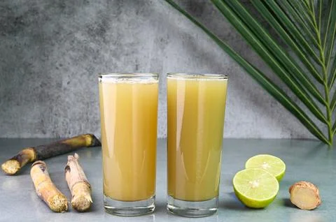 Sugarcane Juice Stock Photos