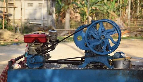 Sugarcane machine Stock Photos