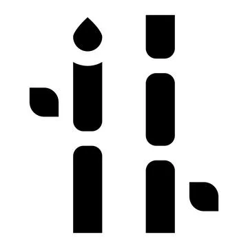 Sugarcane Vector Icon Design Illustration Illustrazione stock