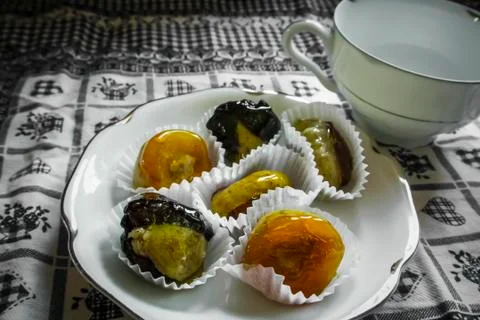 Sugared Fruit Stock Photos