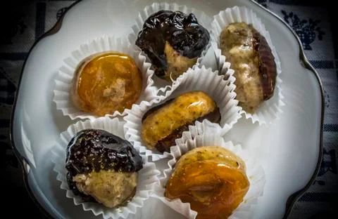 Sugared Fruit Stock Photos