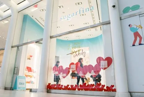 Sugarfina store Stock Photos