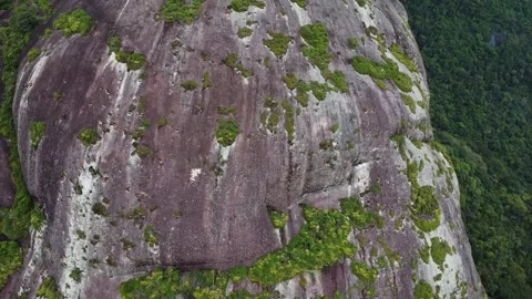 Sugarloaf Peak Overlooking Saco do Mamanguá, Paraty, Rio de Janeiro, Brazil Stock Footage 337597924