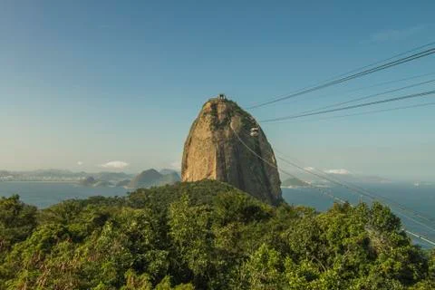 Sugarloaf rock at Rio de janeiro Brazil Stock Photos