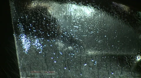 Suicidal Man or Killer in his Car (2) Stock Footage 2579146