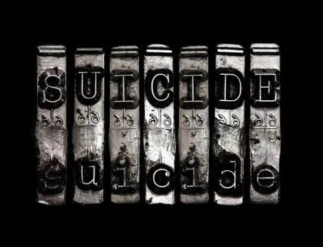 Suicide concept Stock Photos