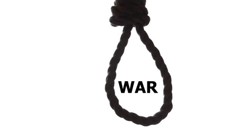 Suicide, depressed man, gallows noose around his neck Video stock 60604853