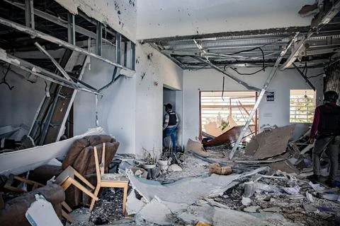 Suicide drones: a security tactic leaving hundreds dead and wounded in Haiti, Pu Stock Photos