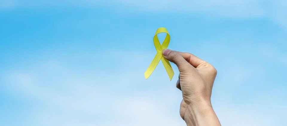 Suicide prevention, Sarcoma, bone, bladder, Childhood cancer Awareness month, Foto stock