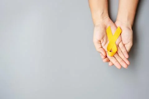 Suicide prevention, Sarcoma, bone, bladder, Childhood cancer Awareness month, Stock Photos
