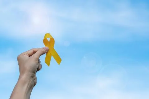 Suicide prevention, Sarcoma, bone, bladder, Childhood cancer Awareness month, Stock Photos