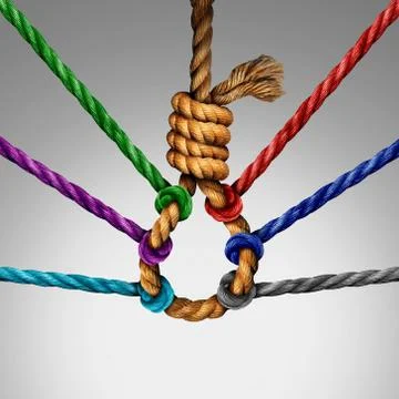 Suicide Prevention Support Stock Illustration
