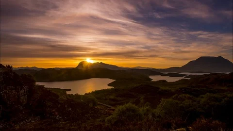 Suilven - 1 Stock Footage 122448617