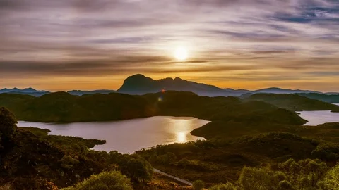 Suilven - 2 Stock Footage 122372227