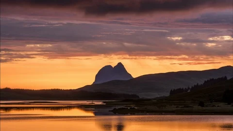 Suilven - 3 Stock Footage 122447999