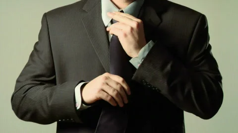 Suit and Tie Stock Footage 495652
