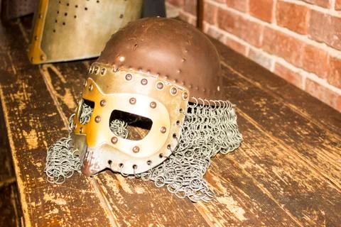 A suit of armor close-up Stock Photos