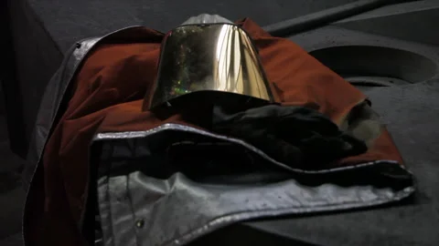 Suit of a Foundry worker Stock Footage 231497045