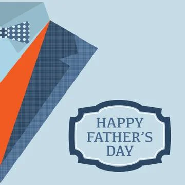 Suit frame background Stock Illustration