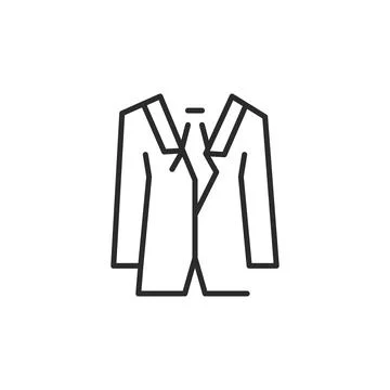 Suit Icon Stock Illustration
