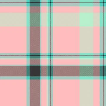 Suit seamless check textile, up texture pattern background. Checked plaid f.. Stock Illustration