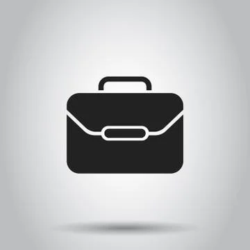 Suitcase box icon. Vector illustration on isolated background. Business conce Stock Illustration