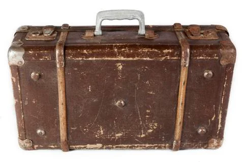 Suitcase With Handle Stock Photos