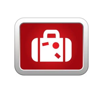 Suitcase icon Stock Illustration