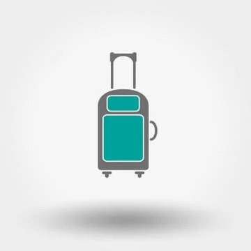 Suitcase icon Stock Illustration