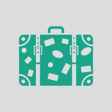 Suitcase icon Stock Illustration