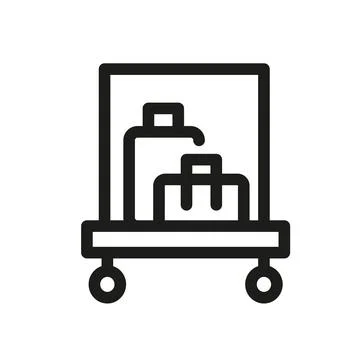 Suitcase Icon Stock Illustration