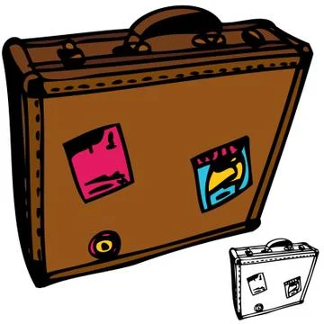 Suitcase Stock Illustration