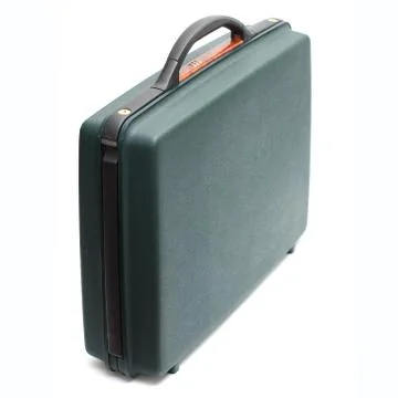 Suitcase isolated on white background Stock Photos