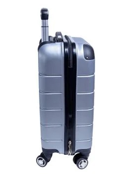 Suitcase isolated on white background Stock Photos