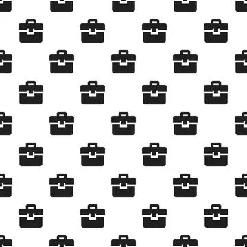 Suitcase pattern seamless Stock Illustration