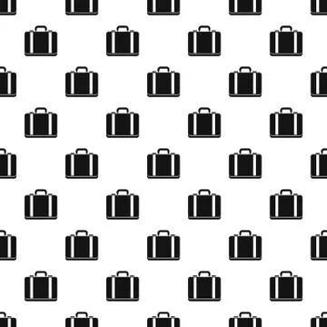 Suitcase pattern, simple style Illustration